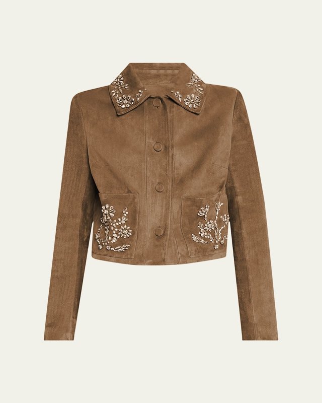 Crystal Suede Jacket